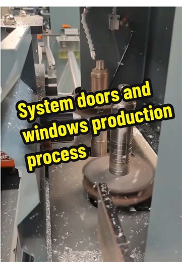 System doors and windows production process. #windows #door #cuttingmachine#cnc #cncmachine #aluminumwindows #drillingmachine #pvc #pvcwindows #upvcwindows