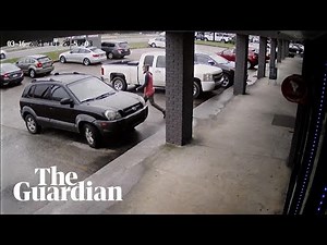 Surveillance footage shows Atlanta shooting suspect leaving massage parlour