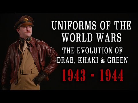 “American Uniforms of the World Wars - The Evolution” 1943-1944 (4K)