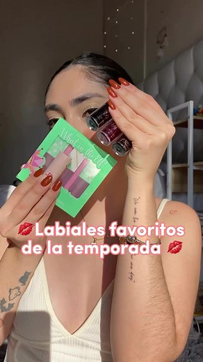 Labiales de temporada!🤩 💖Compra aquí 📲 https://wa.link/w7octj 📲 https://wa.link/mbnz5y Envíos a todo México 🇲🇽 | Azukar Moda & Belleza
