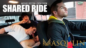 MASQULIN: Drew Dixon and Michael Boston Flip-Fuck in 'Shared Ride feat Thyle Knoxx'