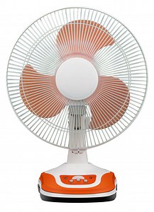 [Hot Item] Home High Speed Solar Rechargeable Table Fan/Ventilador ELé Ctrico/Electric Fan/Rechargeable Fan with USB Charger for Africa