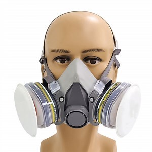 [Hot Item] Reusable Industrial Respirator Half Face Washable Safety Gas Mask for Workers