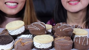 136K views · 158 shares | BLUE BUNNY ICE CREAM PARTY (CHOCOLATE, CARAMEL, BROWNIE) #Mukbang | Kim&Liz ASMR | Facebook