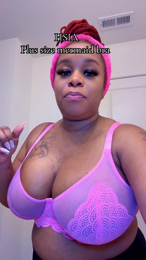 The Pink Mermaid bra is giving lift, comfort, and soft-glam energy all day long. No digging. No slipping. Just support where it matters. If you’re fuller up top, this one’s a NEED. ✨ Tap to shop ✨ #PinkMermaidBra #HSIABra #BraTok #BigBustSupport #FullCoverageBra