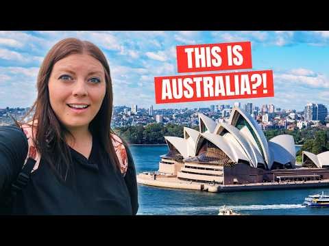 My First Time in Australia! Sydney is NOT What I Expected