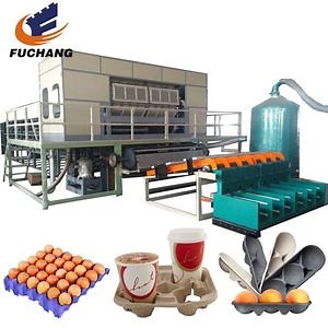 [Hot Item] Full Automatic Paper Egg Tray Forming Production Line Egg Tray Making Machine