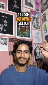 11K views · 526 reactions | Random follower sketch  (Part-1)...