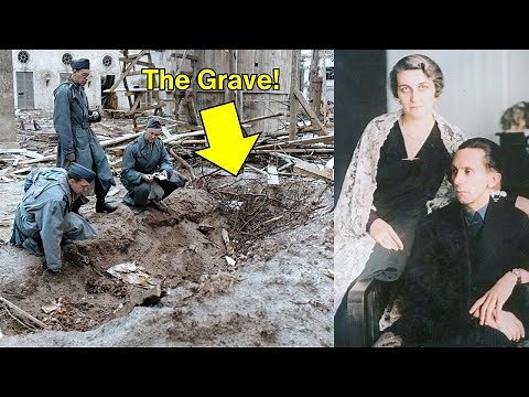 Inside The Grave Of Magda Goebbels - First Lady Of The Reich