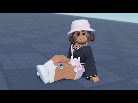 "Girl fart animation" REMAKE. (Roblox fart animation)
