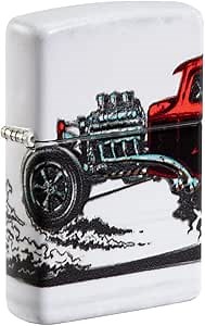 Zippo Hot Rod Design 540 Color Matte Pocket Lighter