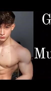 muscular teen male bodybuilder and fitness model #bodybuilding #gangofmuscles