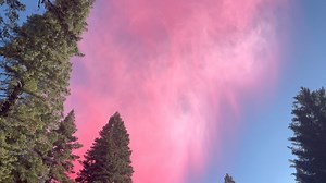 Retardant drop over the Park Fire | CAL FIRE/Butte County