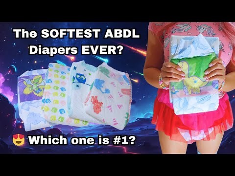 The WORLD'S Softest ABDL Diaper! 🍼 Unveiling the Ultimate Comfort for Diaper Lovers!