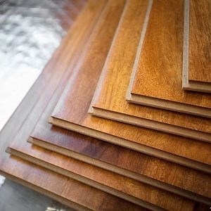 [Hot Item] Euro Lock 8mm/12mm Red Maple Teak Color Hardwood Solid Wood Laminate Flooring