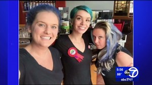 Waitress: Customer 'offended' by blue hair, requests new server