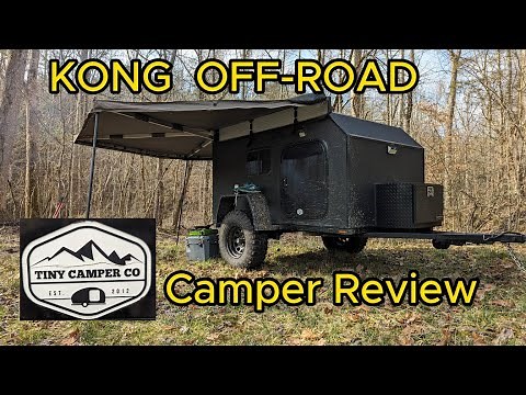 Kong Off-Road Squaredrop Camper Tour | Tiny Camper Company