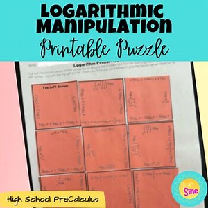 Logarithmic Manipulation Puzzle