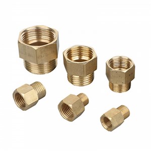 [Hot Item] Hose Adapter Reducing Pipe Fitting Brass Reducer Hex Bushing 1/2" Male NPT X 1/4" Female NPT Reducer