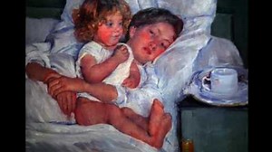 Cassatt, Breakfast in Bed