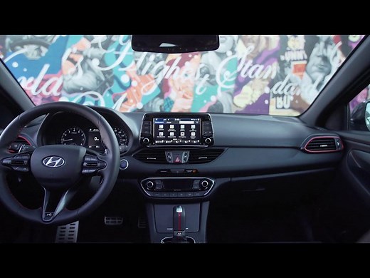 2019 Hyundai Elantra GT N Line interior