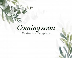 Customize Coming Soon Template PDF - Etsy