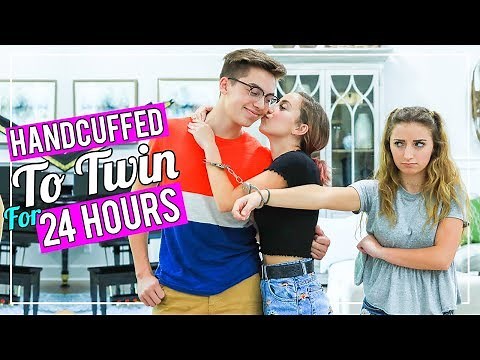 HANDCUFFED to my TWiN for 24 HOURS