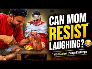 🔥 Extreme Tickle Challenge Pt.1 😂 | Can My Mom Resist Laughing?