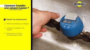 Avec notre tuto, prenez le bon coup de main pour poser une vasque dans votre salle de bain ! 👍 💦 | Bricorama