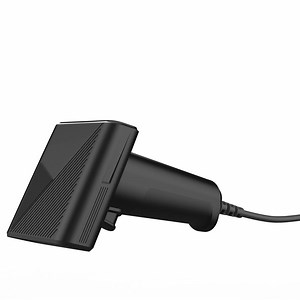 [Hot Item] Handheld Laser Barcode Scanner Reader Black Wired USB Interface with LED Light Source