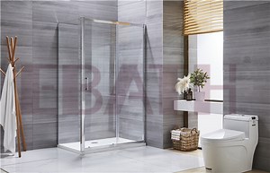 [Hot Item] Free Standing Alluminum Alloy Custom Fiberglass Shower Enclosure