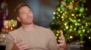Merritt Patterson and Luke Macfarlane show us the beauty of their Hallmark Channel Original Premiere, "Chateau Christmas," a part of Countdown to Christmas! Visit the set with them and make sure to tune in this Sunday at 8pm/7c! | Hallmark Channel