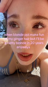 Fun fact redheads go blonde with age! #redheadthings #redheads #redheadgirl #gingers #relatable