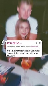 2.9K views | Kabar pernikahan datang dari anak Steve Jobs, Eve Jobs yang kabarnya akan menggelar pernikahan mewah intimate di London. Simak informasinya. #popbela #popbelanews #news #stevejobs #evejobs #married #rich | POPBELA | Facebook