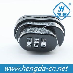 [Hot Item] Zinc Alloy Black Digital Gun Lock Combination Gun Trigger Lock (YH1902)
