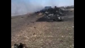 Video Shows Immediate Aftermath of Russian Jet Crash