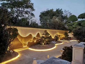 [Hot Item] Custom Design Stainless Steel Metal Perforated Screens Laser Cut Garden Fence Screens