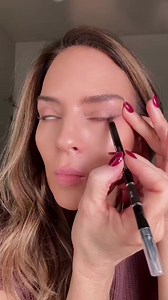 Date night done right! We love this romantic, glowy fall makeup look created by @jessicaenslow using her favorite #MerleNorman must-haves.💋 Shown here: Knockout Nudes Soft Touch Eye Pencil in Teak Brow Gel in Clear Lasting Cheekcolor in Mauve Magic Bronzing Powder Duo in Matte Wicked Lash Mascara Plush Lipliner in Hot Cocoa Tinted Lip Balm in Bare Bronze Shop this date night makeup look at Merle Norman Ripley. | Merle Norman & More | Ripley and New Albany