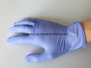 [Hot Item] Latex Free Examination Medical Purple Disposable Nitrile Gloves Without Powder