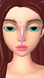 rashes eye coling wash there big size hair forehead remove satisfied this girl #eyebrows #animation #reelstrending #removal #asmr Tunnig ASMR | Tunnig ASMR