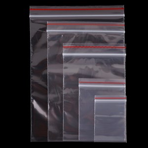 [Hot Item] Biodegradable PE Mini Transparent Zip Lock Bag for Beans Component Packaging