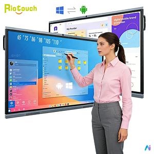 [Hot Item] Smart Board 110 Inch Large Conference Room Interactive Flat Panel Interactive Whiteboard Versatile Interactive Smart Board for Schools