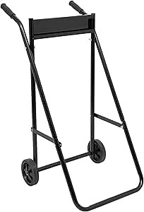 Outboard Boat Motor Stand, 88.18 lbs Load Outboard Boat Motor Cart with 2 Wheels, Heavy Duty Multi Purposed Outboard Boat Engine Carrier, Suitable for Engines Within 30HP