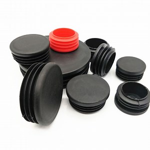 [Hot Item] Plastic Round Pipe End Caps Tubing Insert Plugs for Furniture