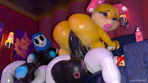 mario bros, nintendo, koopaling, wendy o. koopa, sound warning - Furry 34 com