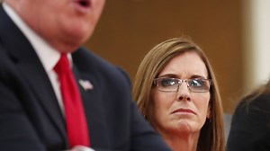 Sen. Martha McSally is dutifully obeying AZ GOP and not criticizing Donald Trump