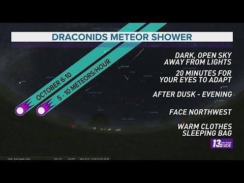 Draconids Meteor Shower Peaks Tonight!