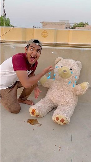 Cute teddy bear Crying 🥲❤️|