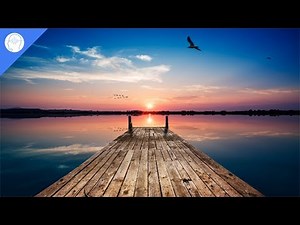 Deep Relaxation, Serotonin Release, Binaural Beats, Sunset Scene, Stress Relief