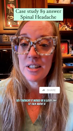 Case study 89 answer - Spinal Headache A spinal headache is an intense headache that can result from a spinal tap (lumbar puncture), like an epidural. It happens when cerebrospinal fluid leaks out. Spinal headaches usually go away on their own. But some cases require an epidural blood patch. #neurosurgery #casestudy #sundaycasestudy #ladyspinedoc #healthcareworker #hospital #surgery #neurosurgeon #medicalschool #medstudent #medicalstudent #nursing #pastudent #paschool #headaches #pregnancy #obgy